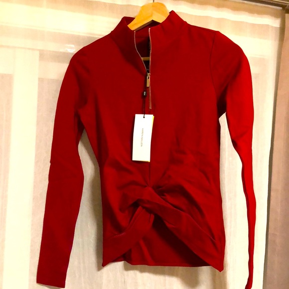 Red Top from Karen Millen. New. Tag is still on - Picture 1 of 2